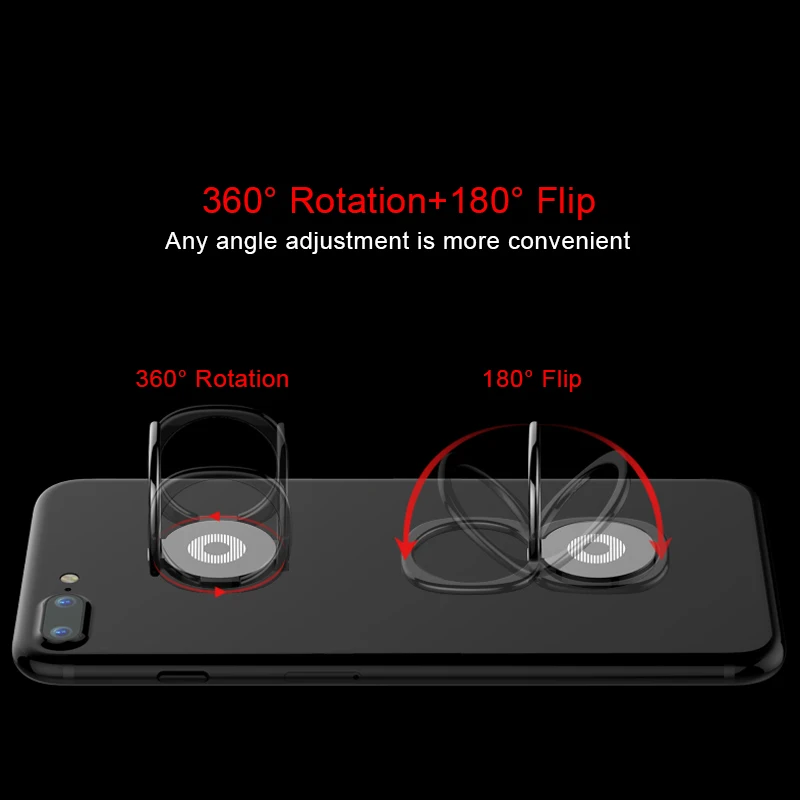 HUKU вращающееся на 360 градусов универсальное магнитное кольцо для мобильного