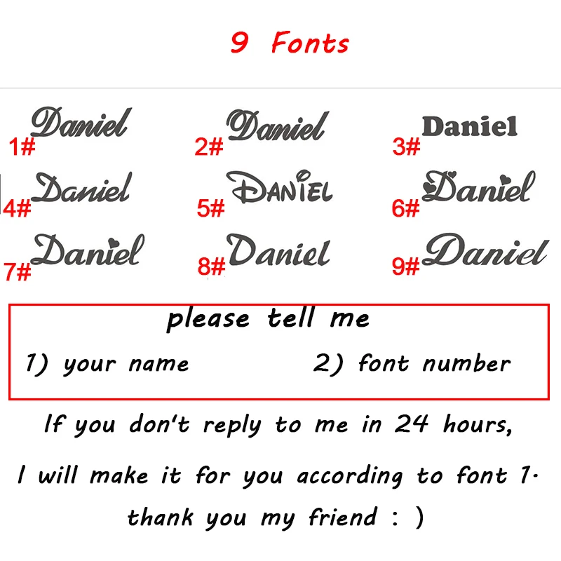 Регулируемая табличка из нержавеющей стали с именем на заказ|Индивидуальные