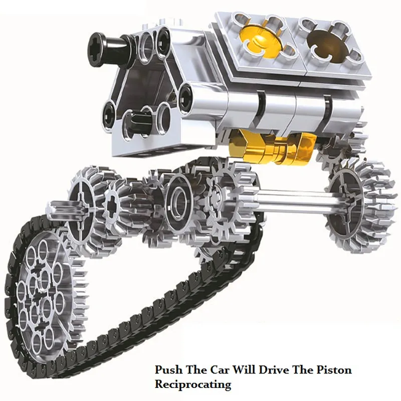 Technic 400CC улица мото строительные блоки модель мотоцикла Кирпичи Классические для игрушка-подарок для детей