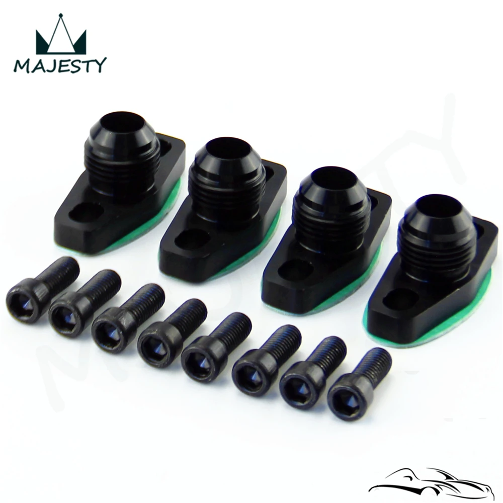 10AN сливной GT T17 T20 T25 T28 T30 T35 Garrett турбо заготовка возвратный масляный фланец |