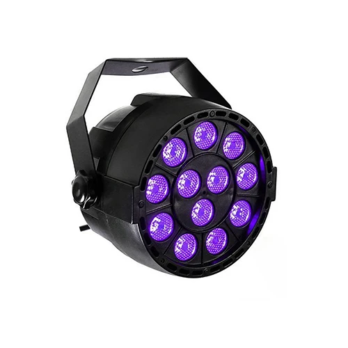 Without controller Авто звук активный DMX512 Master-slave 36 Вт УФ светодиодный светильник сценического освещения Ультрафиолетовый черный светильник Par светильник Точечный светильник для дискотеки DJ Club - Цвет: Without controller