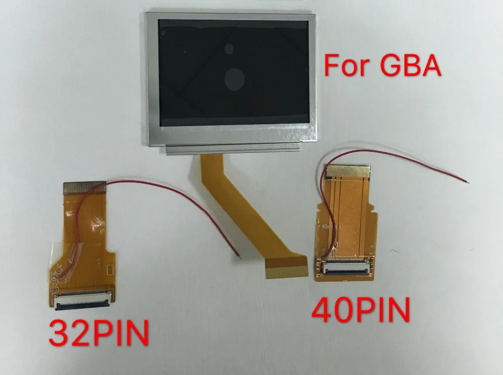 ЖК экран для govern GameBoy Advance GBA SP AGS 101 Highlit LCD oem с подсветкой ярче 40pin/32pin ленточным