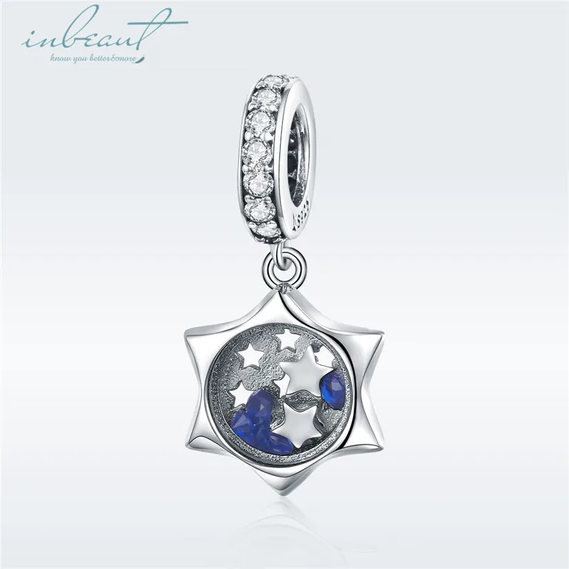 S925 серебро fit Pandora браслет зеленое дерево Маргаритка Карп мороженое гитара девушка бусины 925 CZ велосипед сердце перо глаз талисманы - Цвет: FSCC1083