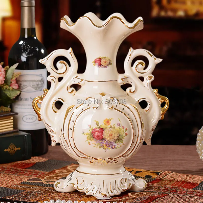 Европейский таблице комфортабельная жилая комната ваза вставить декоративные