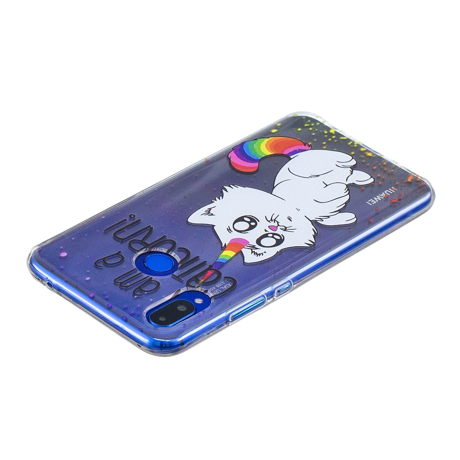 50 узоров чехлы для телефонов huawei nova 3 6 &quotМягкий ТПУ чехол цвета оставить печать