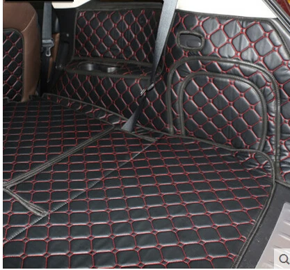 Хорошие коврики! Специальные коврики для багажника Nissan Pathfinder R52 7 мест 2017-2013