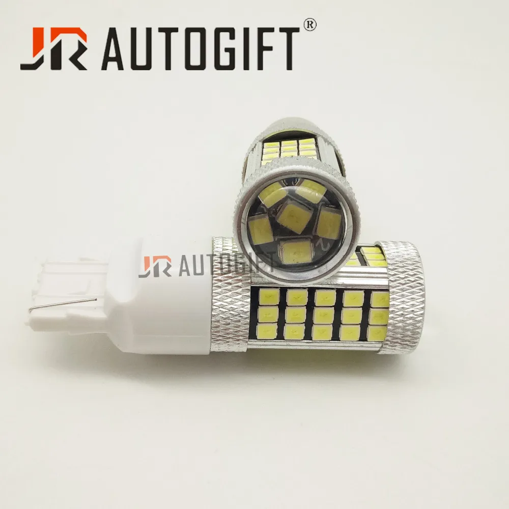 20x автомобильные светодиодсветодиодный лампы T20 7440 7443 led 66 SMD 2835 LED W21W 12В 24В S25 1156 1157