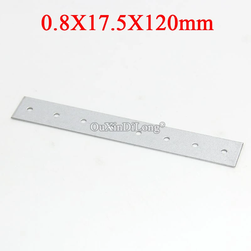 

NEW 100PCS Metal Flat Corner Braces Furniture Connecting Fittings Frame Board Connectors Brackets Repair Parts 0.8X17.5X120mm