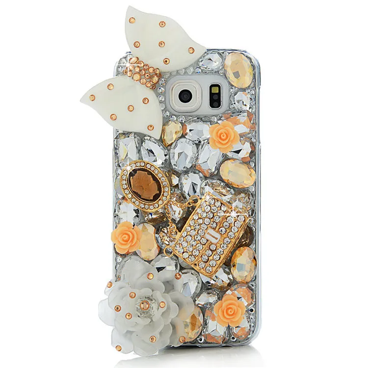 Чехол со стразами для iPhone 12 mini 11 Pro Max XR XS X SE Samsung Galaxy S21 S20 Ultra S10e S10 Plus Note 20 10 9|cover for