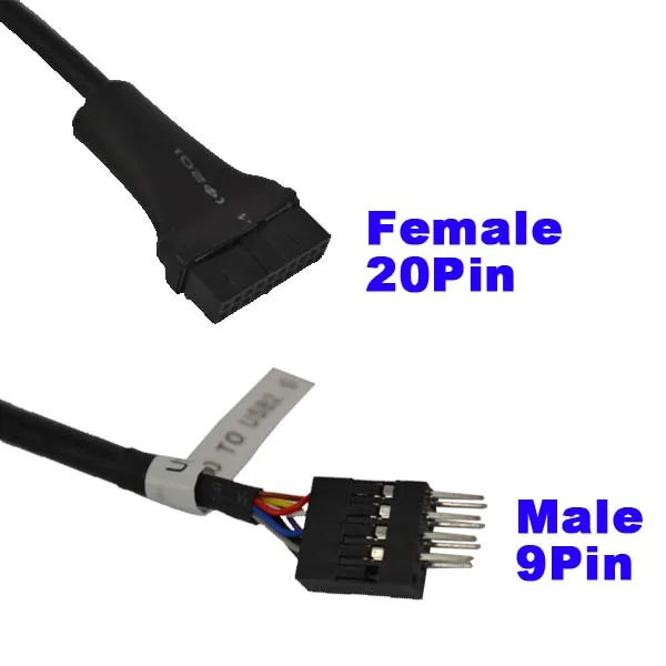 Материнская плата Kebidumei 13 см премиум качества материнская USB 3 0 20 Pin к 2 9 контактный