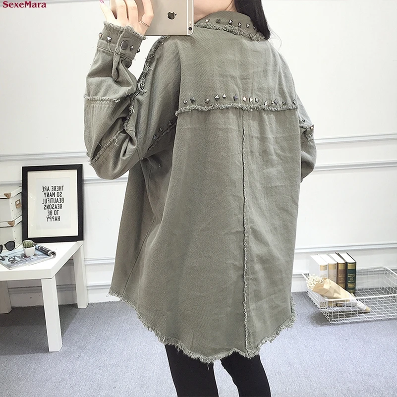 Модная Осенняя новая модель 2020 несимметричная джинсовая куртка в стиле ретро с