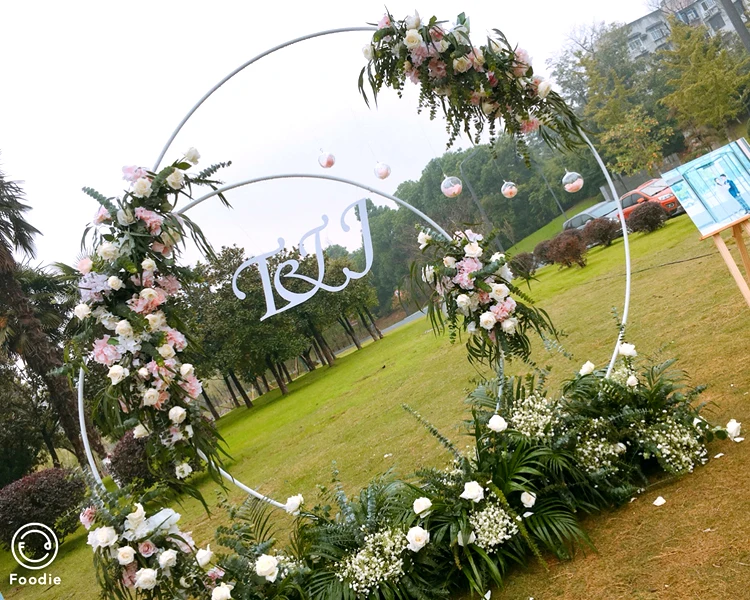 3 шт. открытый газон свадебный цветок шар стойки металлический стенд Арка