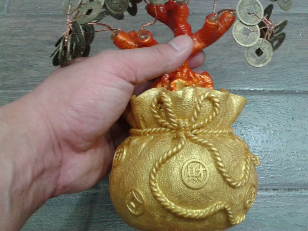 6 29 &quotH фэн шуй счастливое китайское Восточное японское бонсай монета денежное