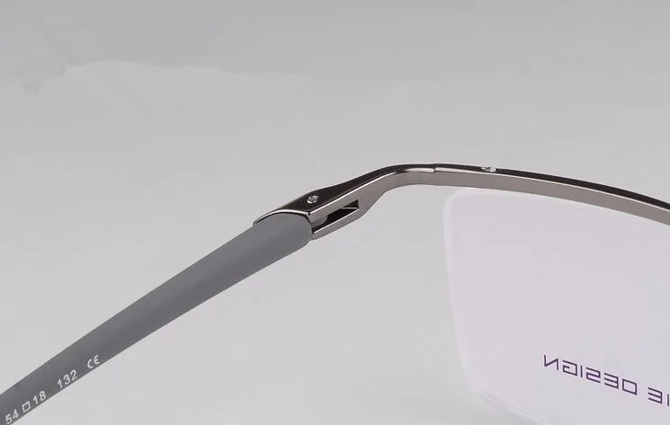 Титановые мужские Полуободковые очки TR90 оптические Rx able|glasses optical|frame glasseshalf rim