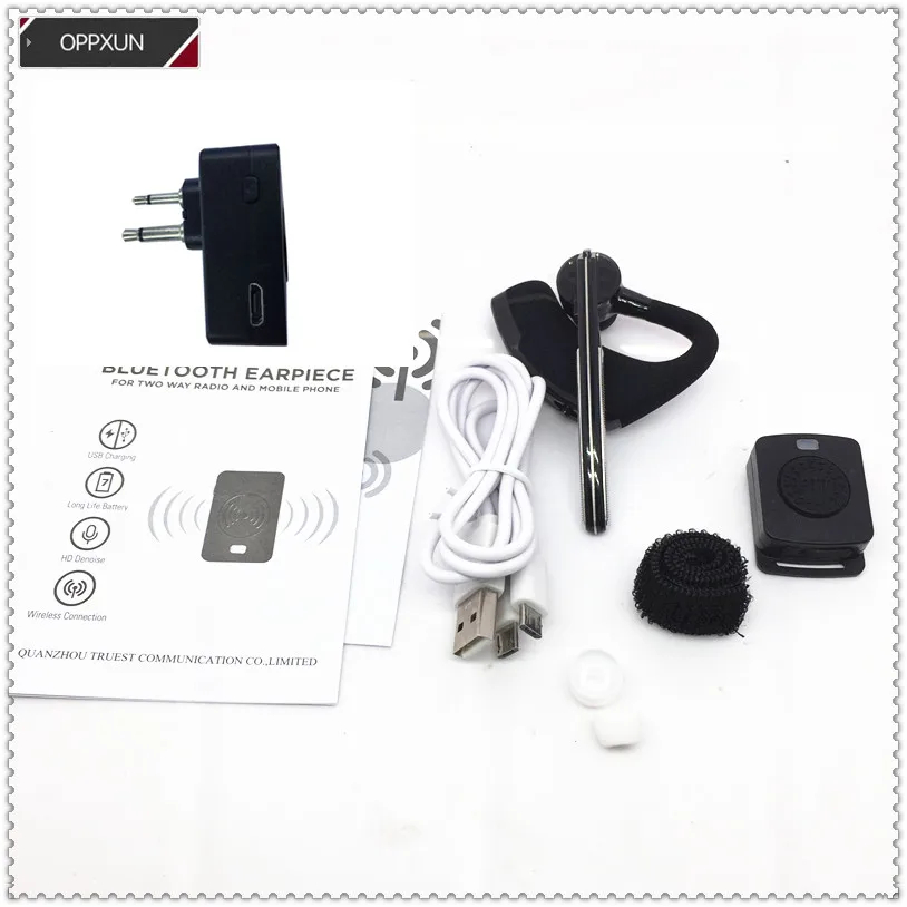 Универсальная беспроводная Bluetooth-гарнитура 2pin для рации MOTO GP88S GP300 GP3188 GP3688 |