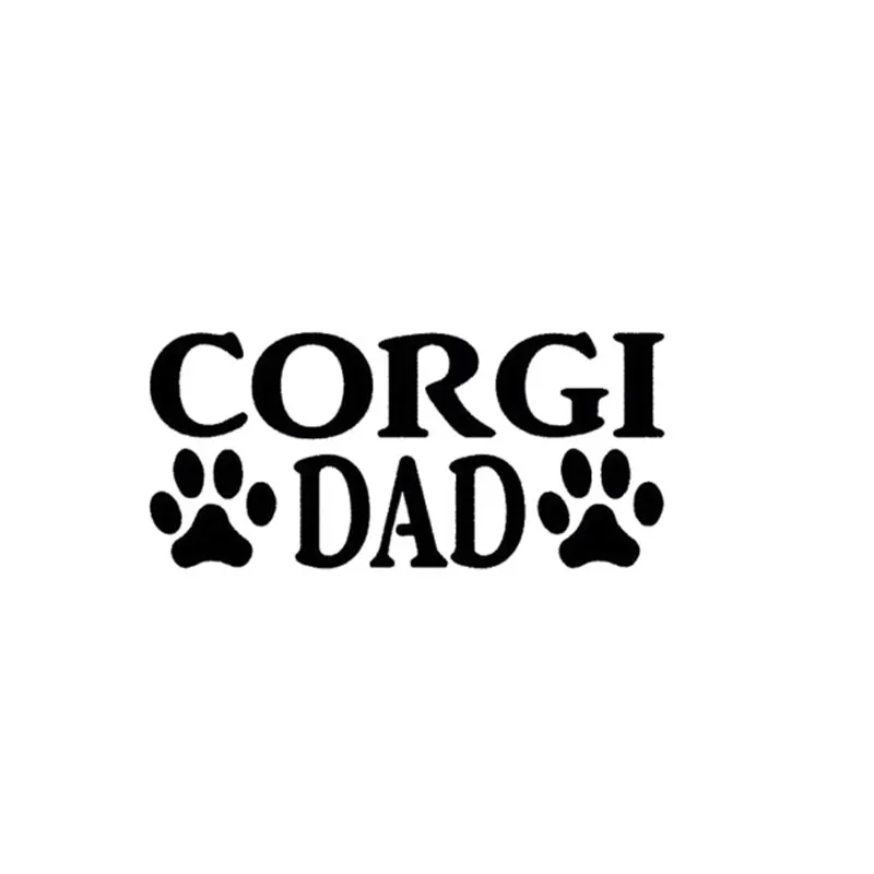 10 8 см * 5 оригинальные стильные клешни папа корги забавные виниловые наклейки на