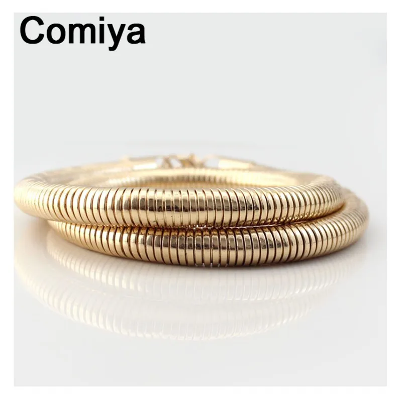 Колье Comiya Ethnique Collare Etnicos модное Бохо толстое ожерелье с цепью змеи s Bijuteria Colier Femme ожерелье
