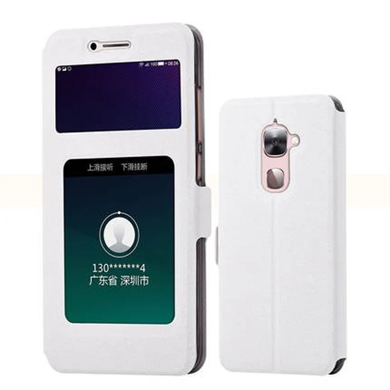 Чехол для телефона LeEco Letv le S3 X620 X622 X626 - крышка S 3 чехол PU Flip Leather с открытым окном для защиты телефона leS3.