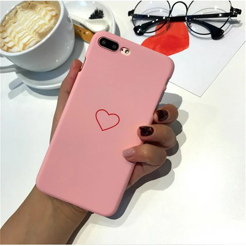 BINYEAE любовь Мода Жесткий Чехол для iPhone X 8 7 6 6s-плюс 5 5S 5SE ультратонкий защитный