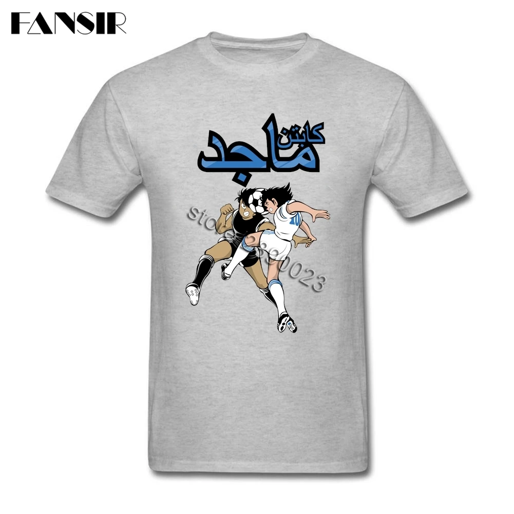 Captain Tsubasa футболка для отдыха Для мужчин короткий рукав натуральный хлопок с