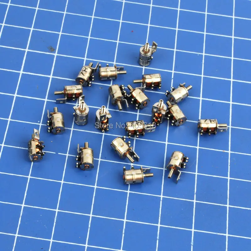 30 шт. 3VDC 2 фазы 4 провода микро шаговый двигатель miniture для diy | Обустройство дома