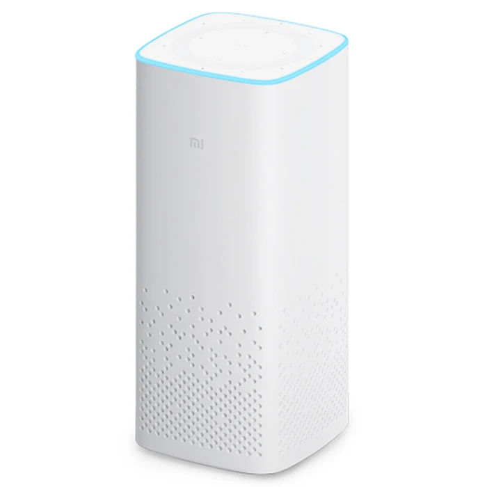 White Xiaomi AI динамик WiFi Bluetooth Встроенный аудио содержимое Голосовое управление прослушивание и ответ история музыкальный плеер умный динамик - Цвет: White