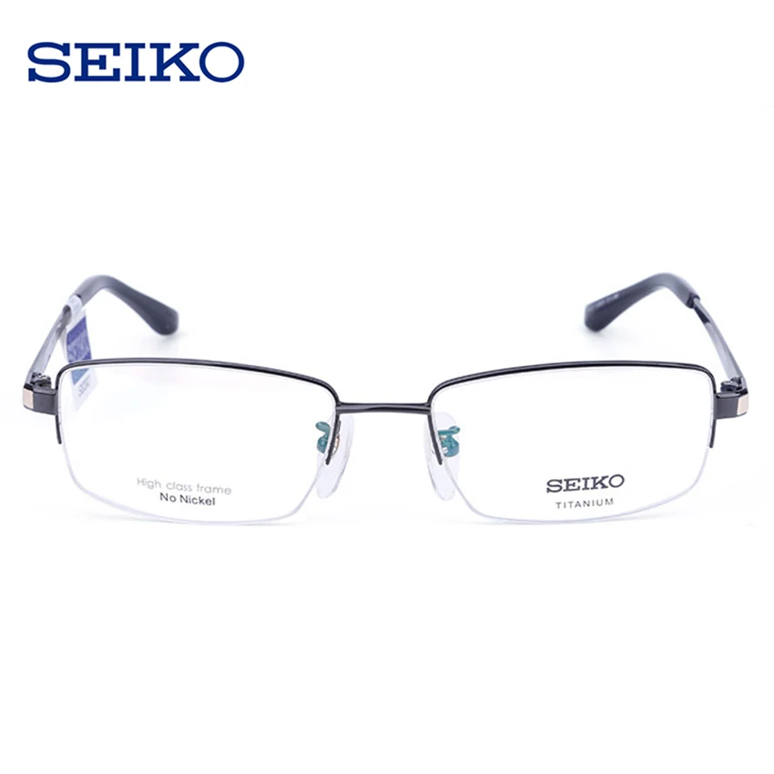 SEIKO титановое стекло es оправа для мужчин Близорукость глаз Стекло по рецепту очки для света оптические оправы очки HC1003