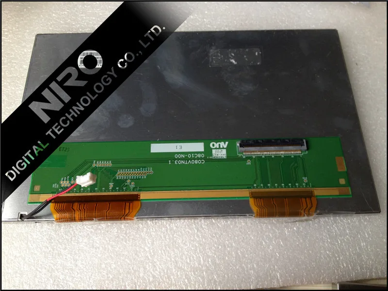 Новейший 8 дюймов C080VTN03.1 tft ЖК модуль с широкой рабочей температурой для