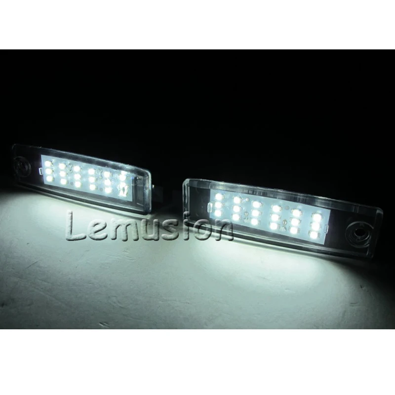 1 пара Автомобильный светодиодный номерной знак светильник дневные ходовые огни