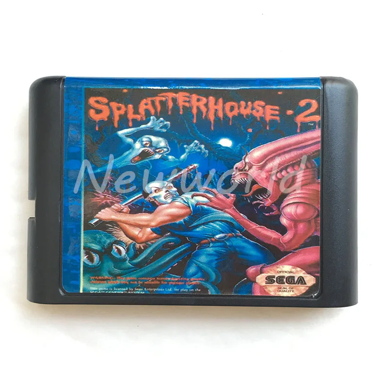 Splatter House 2 для 16 битной игровой карты картридж Sega Mega Drive / Genesis System EUR/USA|Картриджи| |