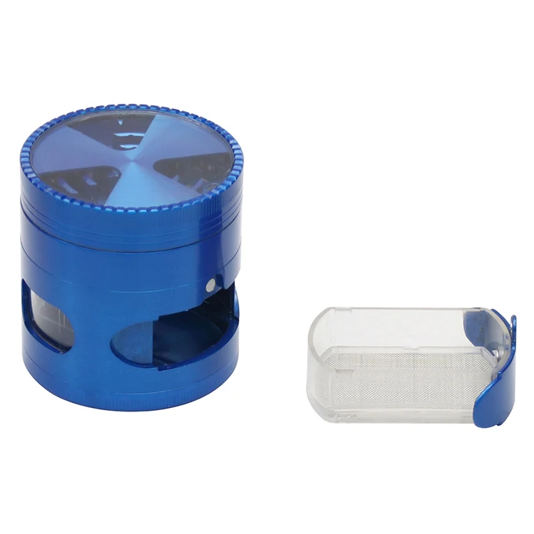 Новый ящик для трав шлифовальный станок 63 мм металлический цинковый сплав 4 части