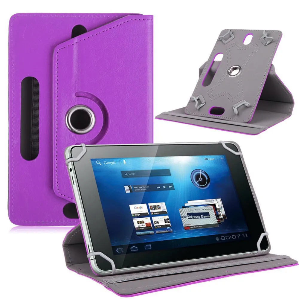 

Myslc Universal 360Degree Rotating PU Leather cover case for Atlas N7 3G/B7/R71 3G 7 inch Tablet