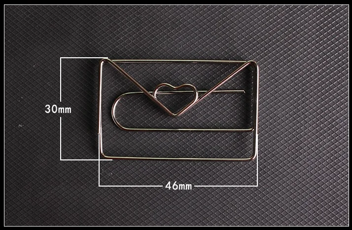 Зажим для бумаги большого размера креативный зажим в форме сердца|Скребки| |