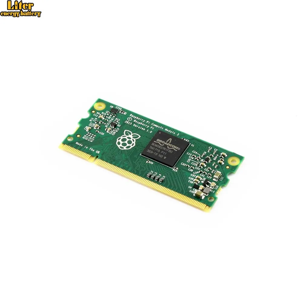 Компьютерный модуль Raspberry Pi 3 содержит кишки для 4 ГБ eMMC Flash 1 2 ГГц четырехъядерный