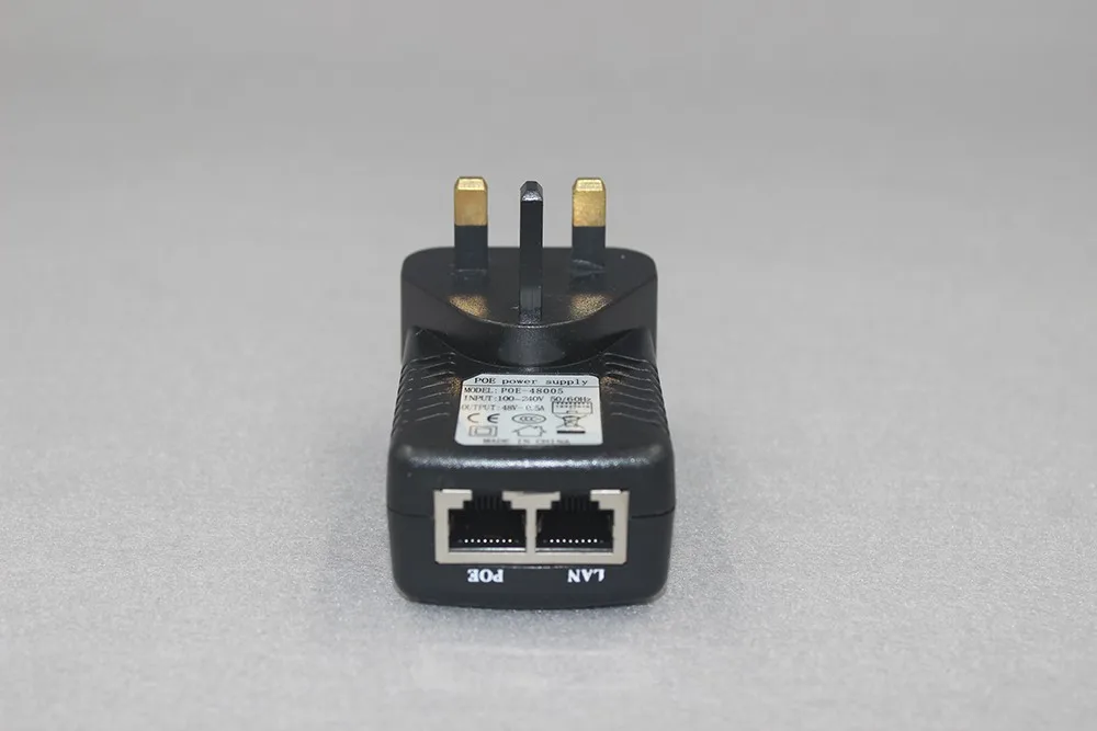 WANLIN PoE инжектор DC 48 В 0.5A мощность по Ethernet IEEE802.3af/at адаптер питания для PoE ip-камеры Wifi AP VoIP