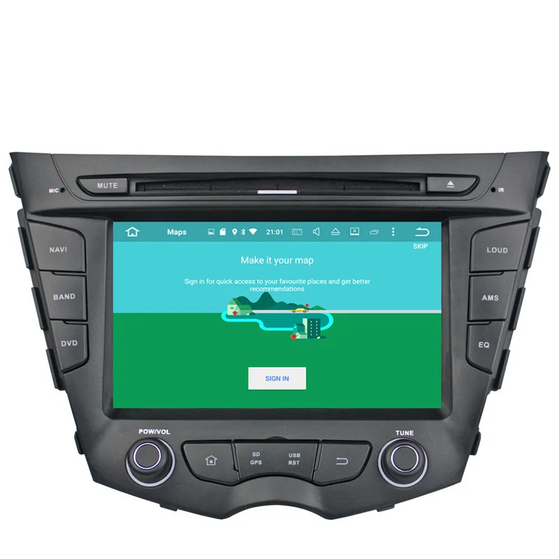 NaviTopia 4G ram 64G rom 8 Core автомобильный gps навигатор для Hyundai Veloster Автомобильный