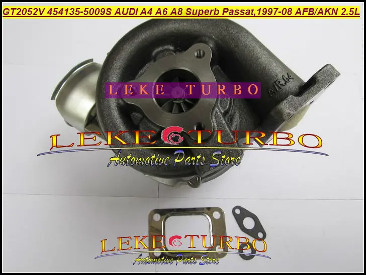 Турбокомпрессор GT2052V 454135-5009S 454135-0001 454135 для Audi A4 A6 A8 Volkswagen VW Passat superb AYM AKN 2.5L TDI |