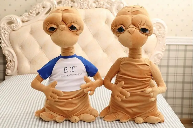 50 см E.T инопланетянин Классическая липкая плёнка плюшевые игрушки странные Мультяшные куклы Детский день Рождественский лучший подарок