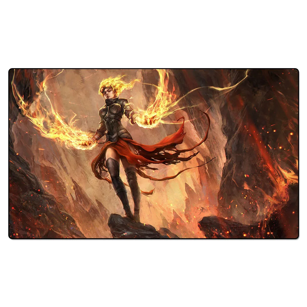 Волшебные настольные игры Chandra and Liliana Gather Series mgt play mat tcg коврик для мыши Playmat playmates с