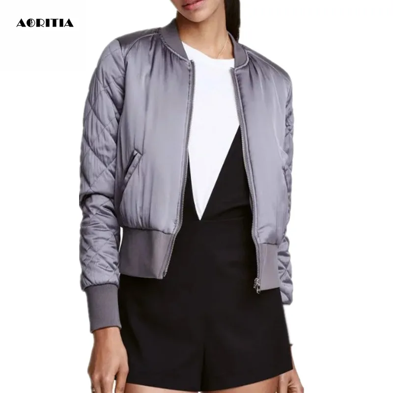 Женская куртка бомбер весенне зимняя бейсбольная куртка|womens bomber jacket|coat womenchaquetas