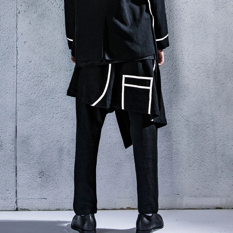 Артикул 2016 ПАРИЖ Модные мужские моды взлетно посадочной полосы выглядит