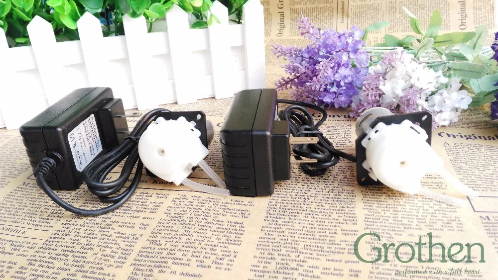 Дозирующий насос 12 В дозирующий перистальтический для аквариума лабораторная