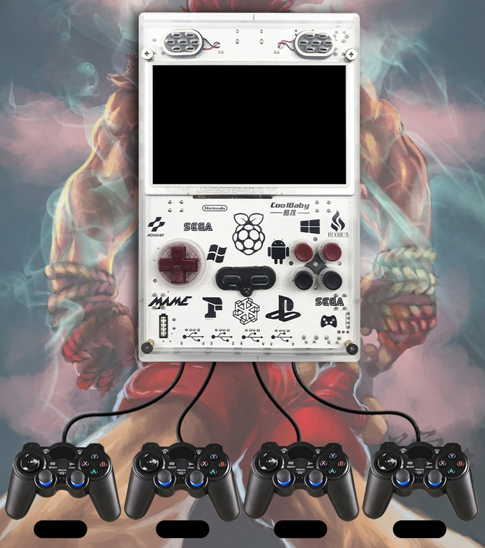 LUSYA 5 дюймов HD ips дисплей Raspberry Pi игровой коврик ручной GameHat