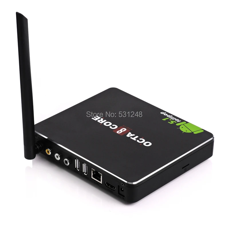 2 pcs/lot New Arrival CSA90 Andriod 5.1 Smart TV Box Octa Core RK3368 2G+16G 4K HDMI 2.0 with RemoteControl | Электроника
