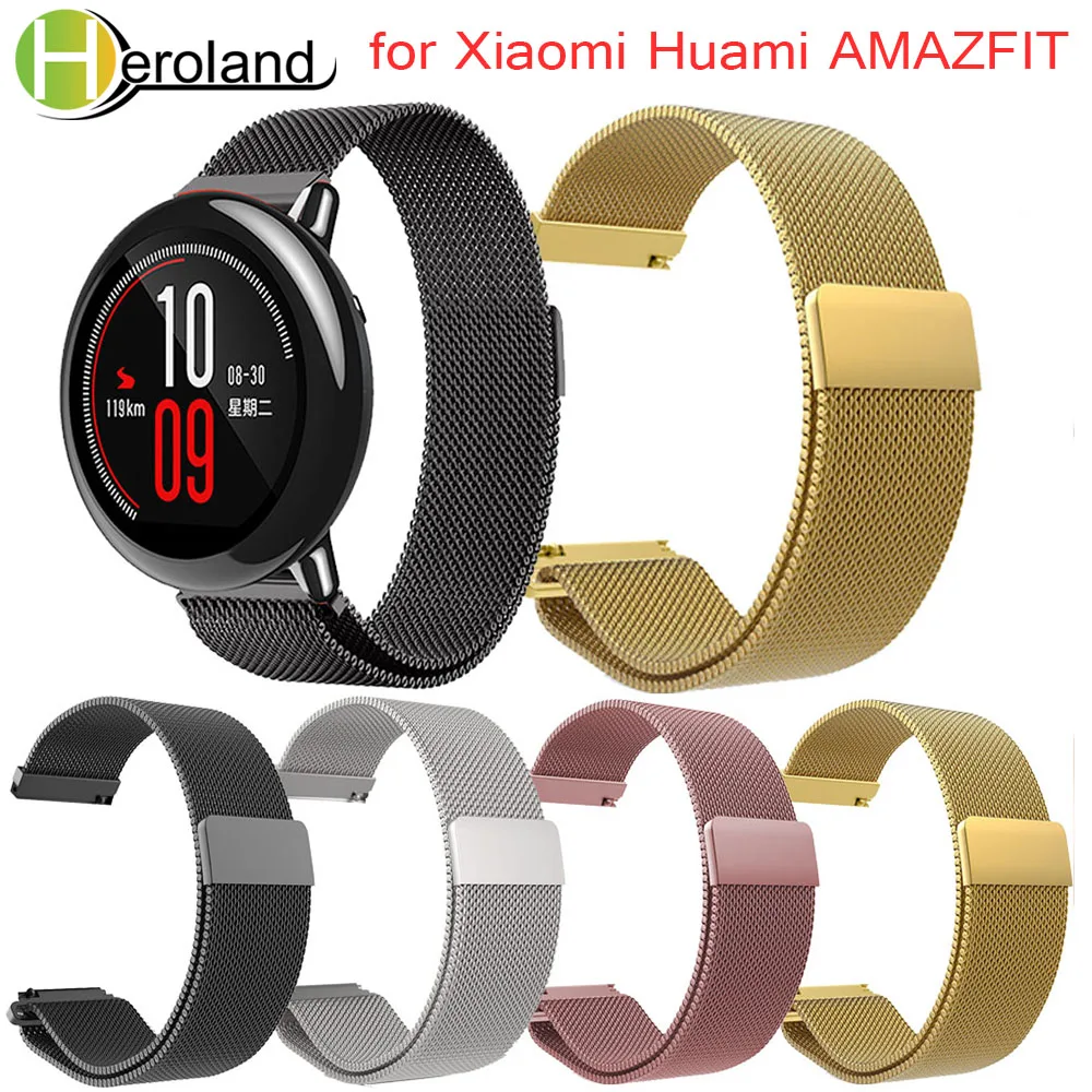 Ремешок для часов Xiaomi Huami Amazfit магнитный ремешок Pace Stratos 2|Ремешки часов| |