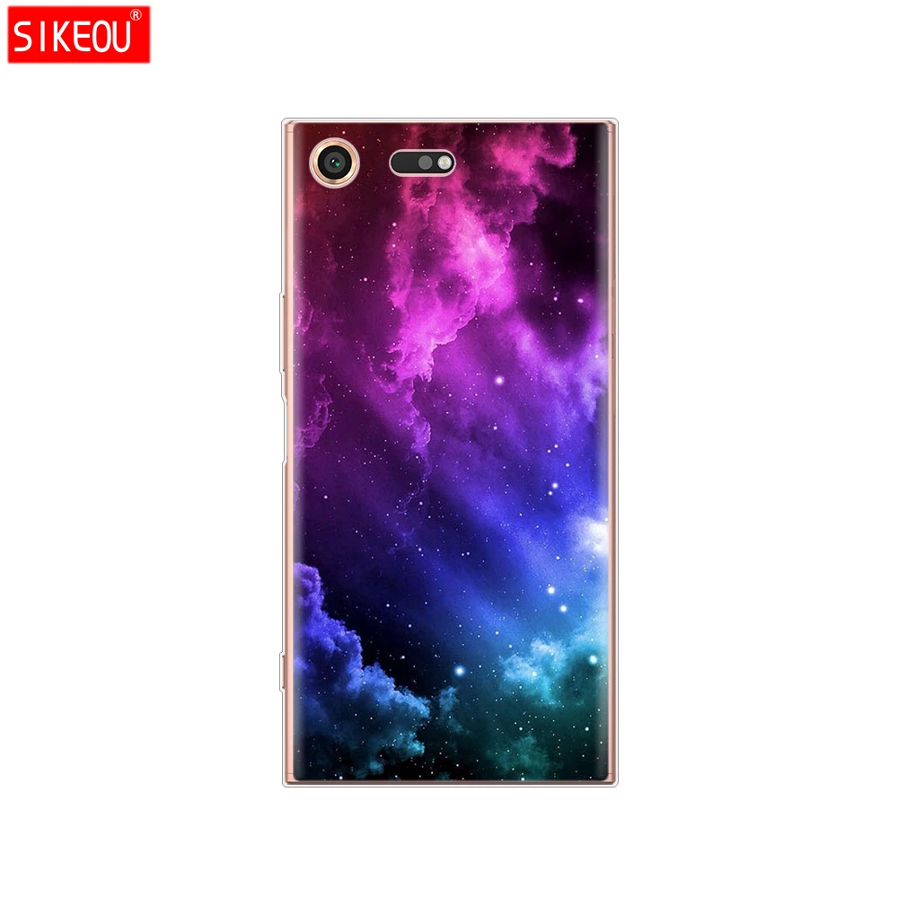 Чехол для sony Xperia XZ2 чехол для sony XZ2 Compact чехол для sony XZ1/XZ1 Compact/XZ Premium coque copa Мягкий силиконовый чехол - Цвет: 52345