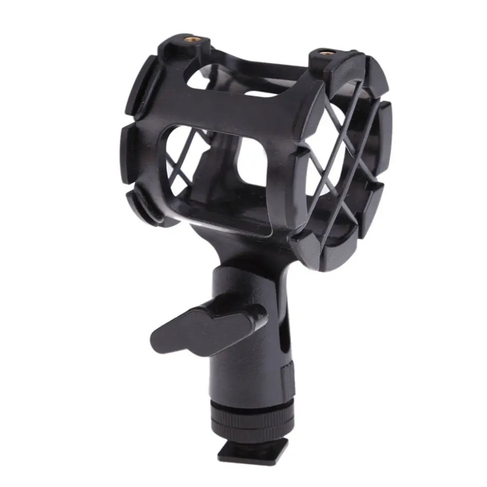 

Microphone Shock Mount With Dual Mount design (Shoe Mount thread, 1/4-20, 5/8)