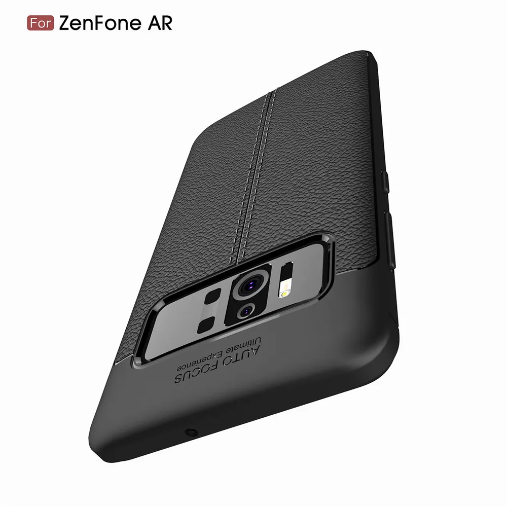 Для ASUS ZenFone AR ZS571KL мягкий матовый чехол с текстурой личи для |