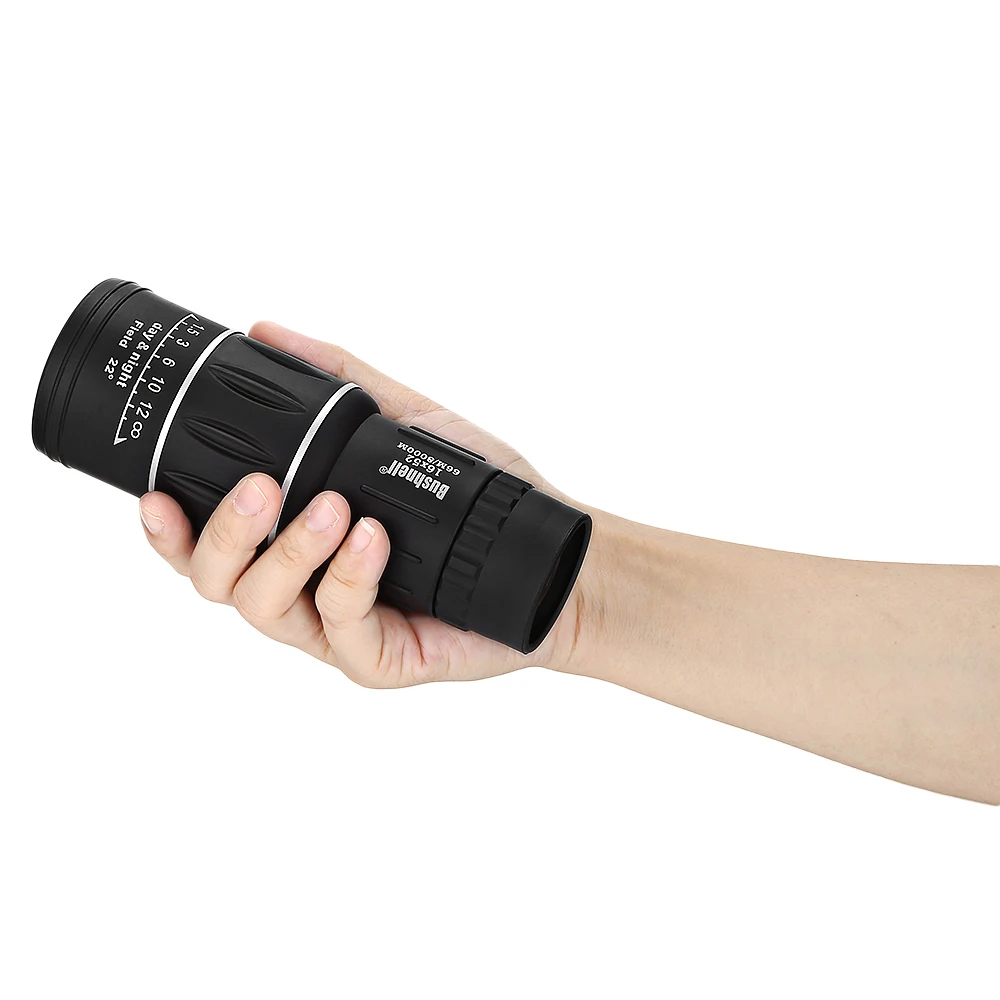 Beileshi 16x52 Mini Monocular HD 10X Telescope with Phone Clip Tripod 66/8000m Dual Focus Adjusting Night Light Vision | Инструменты