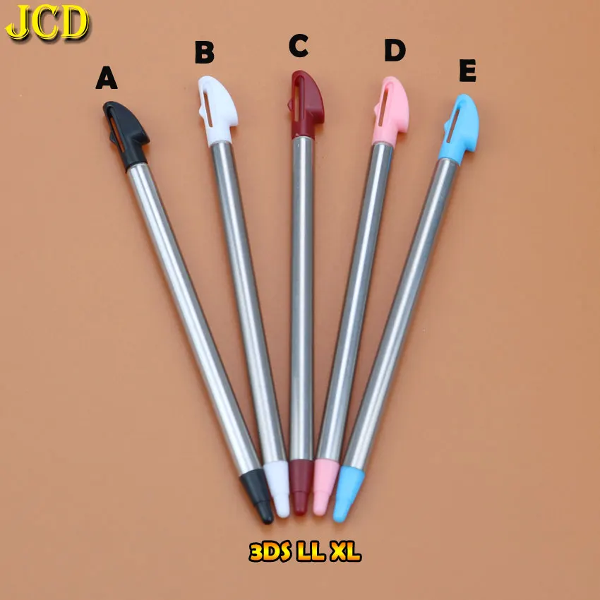 JCD 1 шт., 5 цветов, откатный металл, сенсорный экран, стилус, набор для Nod для NAND 3DS LL XL, игровой аксессуар